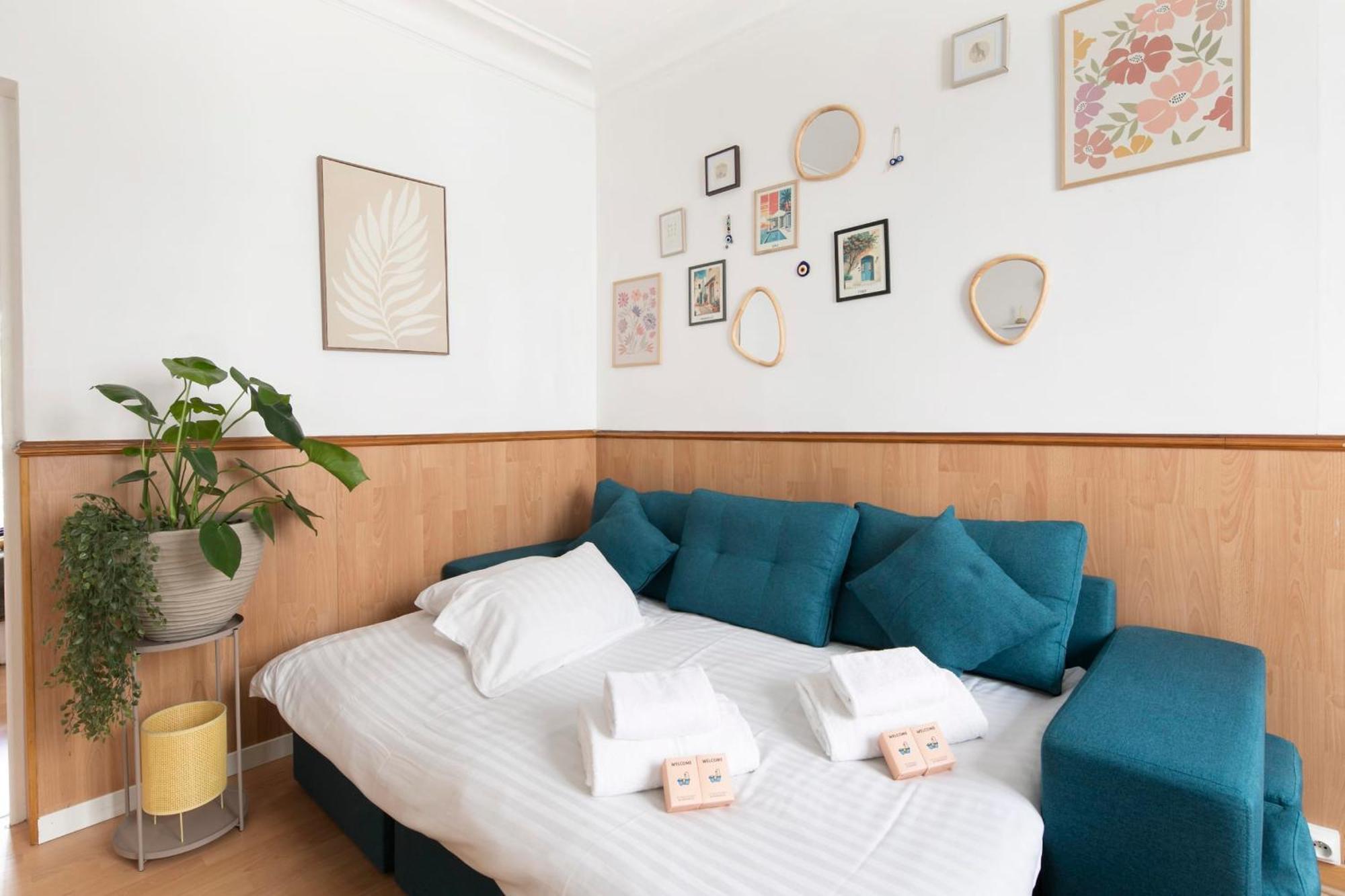 Bright & Charming In 1bdr Paris